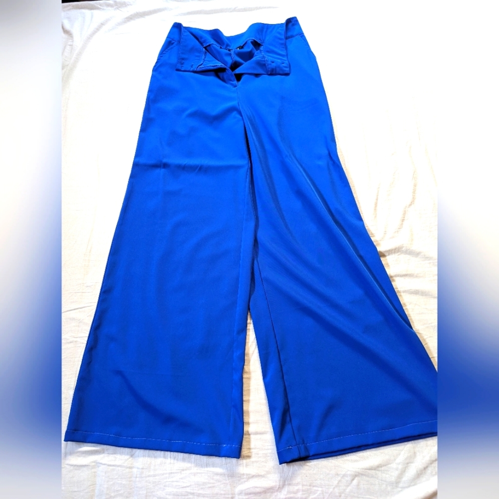 L Tall wide leg dress pants
